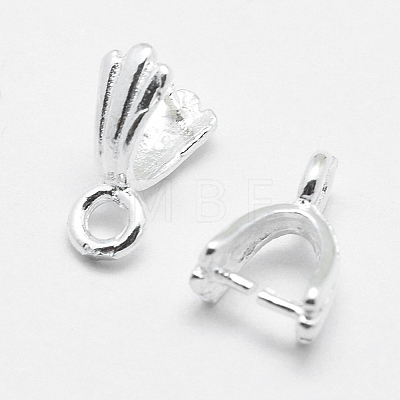 925 Sterling Silver Pendant Bails STER-E050-12S-1