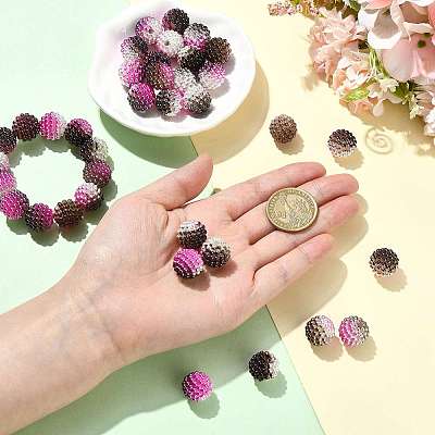 40Pcs Imitation Pearl Acrylic Beads OACR-FS0002-89A-02-1