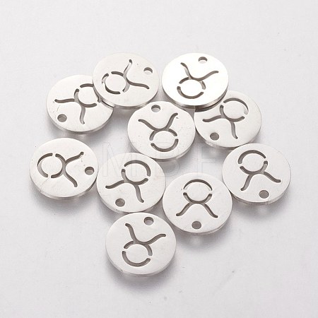 Non-Tarnish 304 Stainless Steel Charms STAS-Q201-T095-2-1