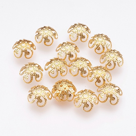 304 Stainless Steel Fancy Bead Caps STAS-G176-43G-A-1