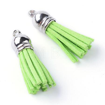 Faux Suede Tassel Pendant Decorations FIND-T002-A38-1
