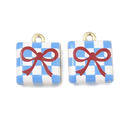 Printed Alloy Pendants PALLOY-P319-07E-01-1