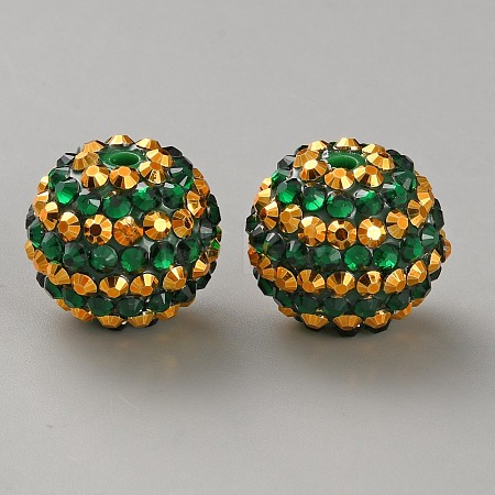 Resin Rhinestone Beads RB-WH0003-08I-1