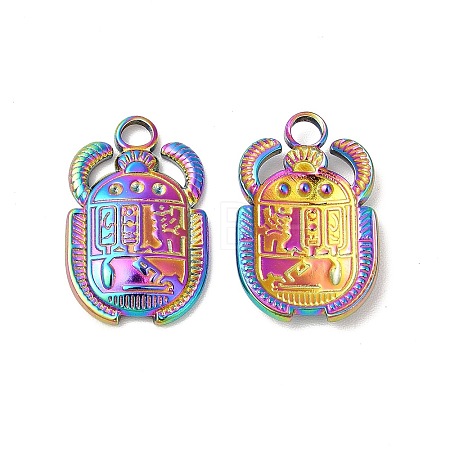 Ion Plating(IP) 304 Stainless Steel Pendants STAS-L268-035MC-1