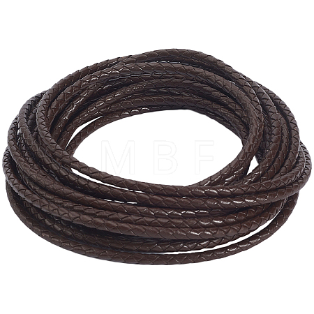 5M Round Braided Cowhide Letter Cord WL-GF0001-34B-04-1