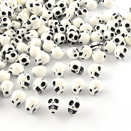 Opaque Acrylic Beads SACR-S747-10-1