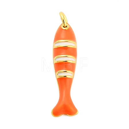 Brass Enamel Pendants KK-H527-05A-G03-1