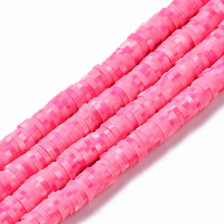 Handmade Polymer Clay Beads Strands CLAY-N008-010P-1