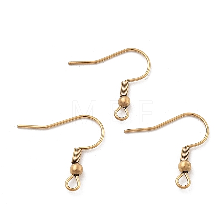 316 Surgical Stainless Steel Earring Hooks X-STAS-M288-06G-B-1
