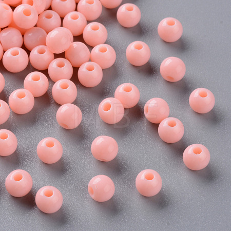 Opaque Acrylic Beads MACR-S370-C6mm-A12-1