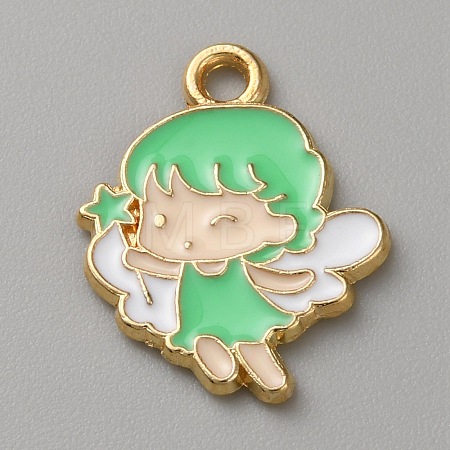 Alloy Enamel Pendants FIND-CJC0018-65C-04-1