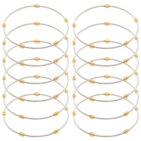 12Pcs Spring Bracelets Set BJEW-BC0001-13P-1