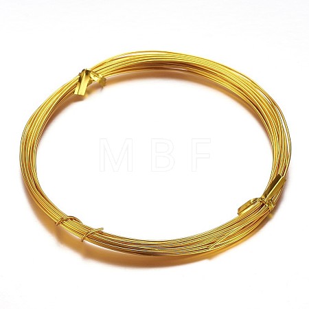Round Aluminum Craft Wire AW-D009-1mm-10m-17-1