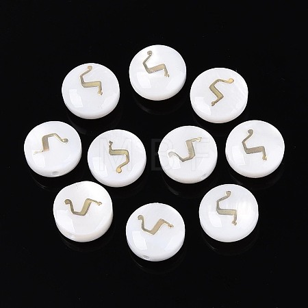 Natural Freshwater Shell Beads LS-BSHE-ZX007-03G-1