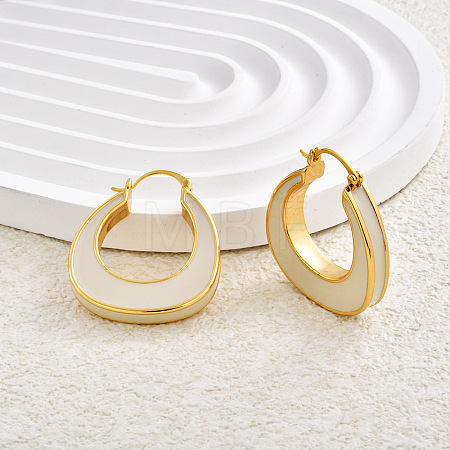 Brass Enamel Earrings for Women FS-WGEB882-03-1