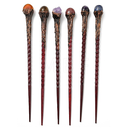 Sandalwood Hair Sticks OHAR-C009-01-A-1