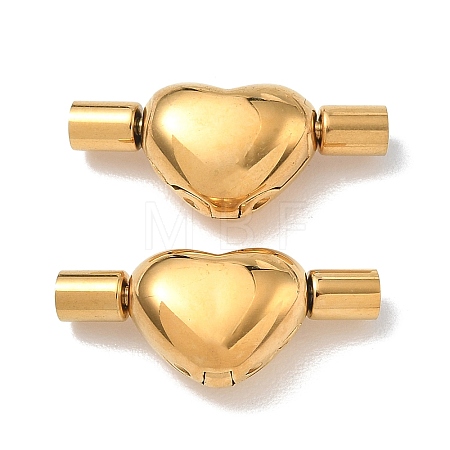 304 Stainless Steel European Clasps with Cord Ends SA-CBABC0F-07G-1