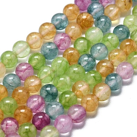 Natural Malaysia Jade Beads Strands G-L645-C01-6mm-10-1
