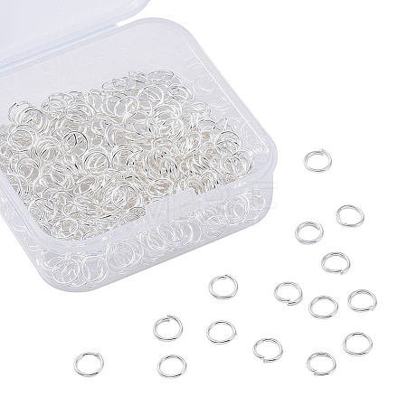 Iron Open Jump Rings IFIN-YW0001-08S-1
