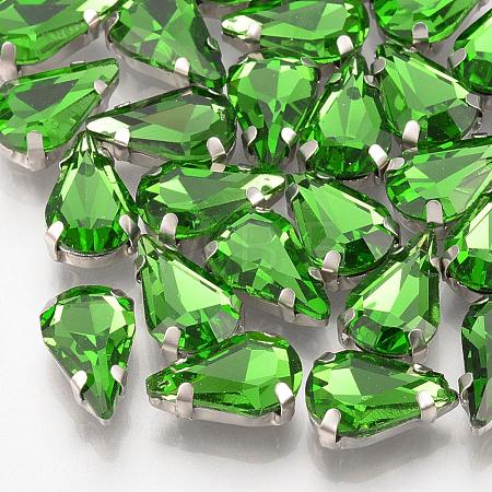 Sew on Rhinestone RGLA-T035-5x8mm-20-1