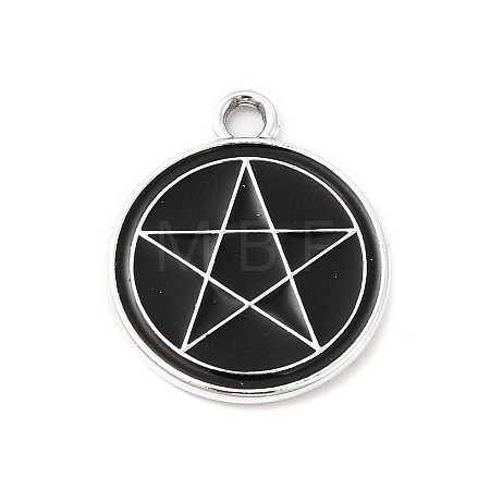 Alloy Enamel Pendants ENAM-I053-D05-1