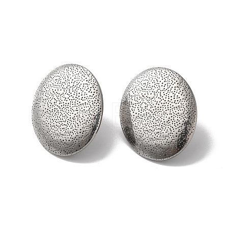 Non-Tarnish 304 Stainless Stud Earring Findings STAS-M314-02D-P-1