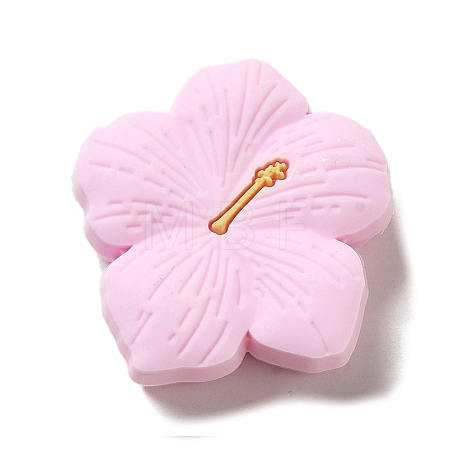 Cherry Blossom Silicone Focal Beads SIL-B069-02A-1