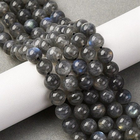 Natural Labradorite Beads Strands G-H326-01-8mm-1