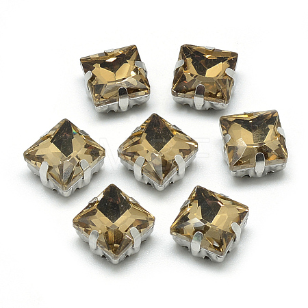 Sew on Rhinestone RGLA-T037-8x8mm-08-1