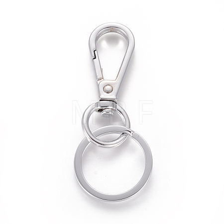 Alloy Swivel Clasps KEYC-K013-11-1