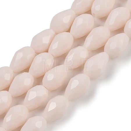 Opaque Solid Color Beads Strands EGLA-N013-P10mm-D08-1