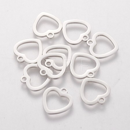 Tarnish Resistant 304 Stainless Steel Charms STAS-Q201-T168-1