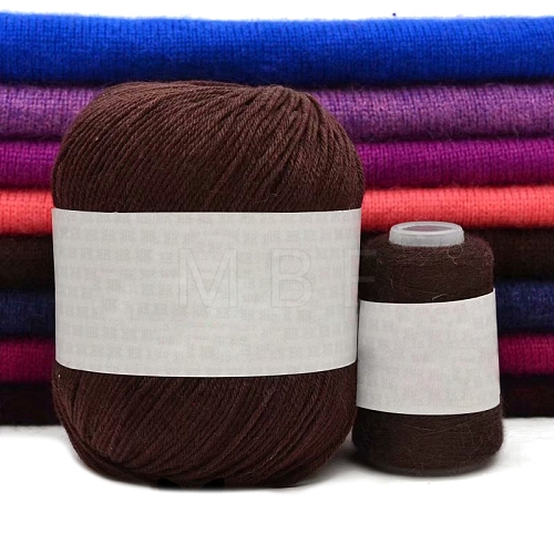 Hand-Woven Cashmere 3 Shares  Yarn PW-WG392F4-27-1