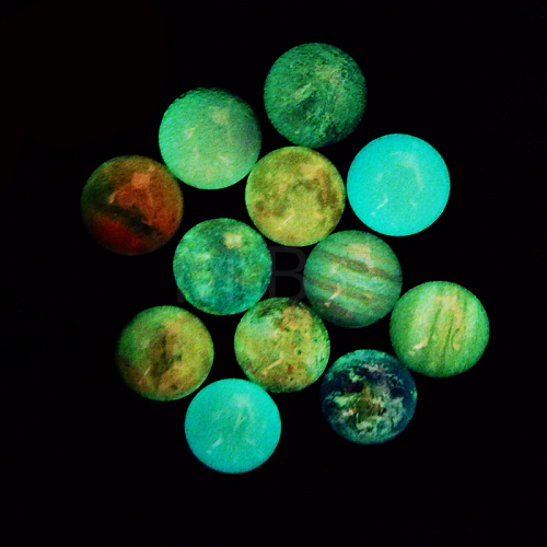 Glass Luminous Cabochons LUMI-PW0001-150-01E-1