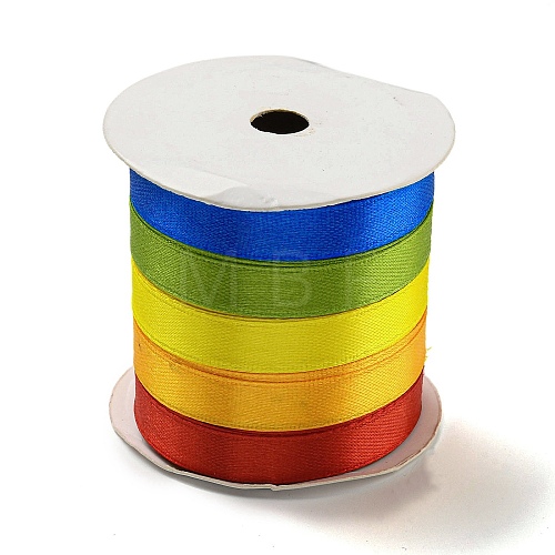 10M 5 Colors Polyester Ribbon X1-OCOR-Q026-03A-1