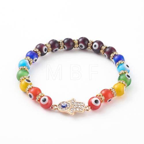 Chakra Jewelry BJEW-JB06192-1