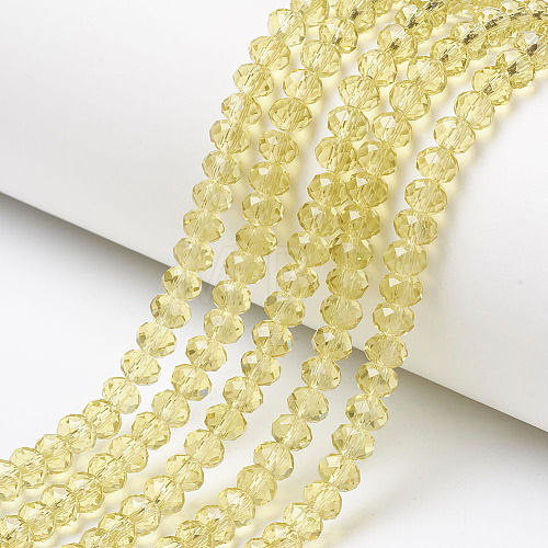 Glass Beads Strands EGLA-A034-T1mm-D03-1