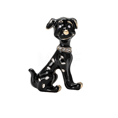 Spotted Dog Enamel Pin PW-WG2608B-01-1