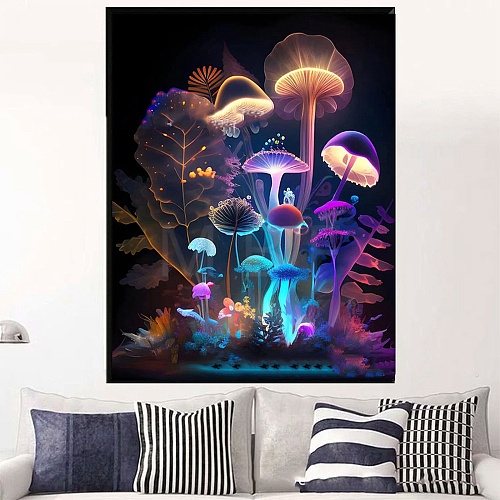 Mushroom DIY Diamond Painting Kits PW-WG6647A-01-1