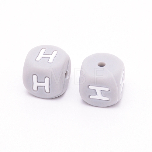 Silicone Beads SIL-WH0002-25C-H-1