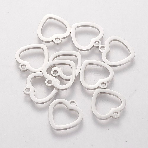 304 Stainless Steel Charms STAS-Q201-T168-1