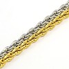 Fashionable 304 Stainless Steel Rope Chain Bracelet Making STAS-A028-B054-1