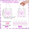 30Pcs PVC Tote Bags with Handles ABAG-PB0001-01-2