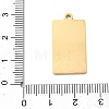304 Stainless Steel Pendants LS-SA-CBAE115-13D-G-3