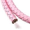 Braided Leather Cord with Core WL-F009-B06-6mm-2