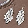 304 Stainless Steel Dangle Earrings EJEW-F402-01P-1