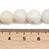 Natural White Shell Beads Strands BSHE-U001-01E-4