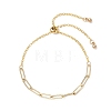 Adjustable Brass Slider Bracelets BJEW-JB12324-2