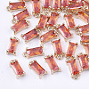 Transparent Glass Charms GLAA-T007-13E-1