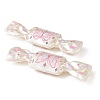Printed Opaque Acrylic Beads OACR-B054-01A-2